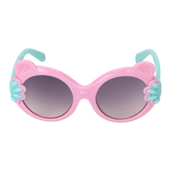UV Protected Oval Baby Sunglasses for Girls (Pink)