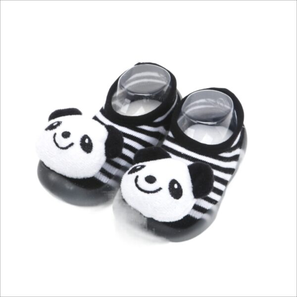 Unisex Boy's & Girl's-Silicone Shoes (Black)