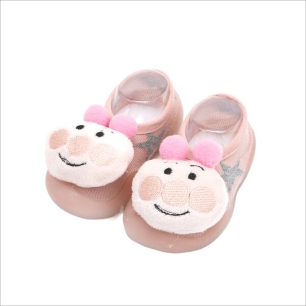 Unisex Boy's & Girl's-Silicone Shoes (Pink)