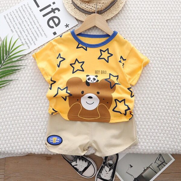 Kids T-Shirt and Half Pants Set